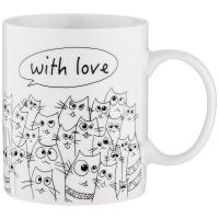 картинка КРУЖКА 340МЛ LEFARD КОТОМАНИЯ/36 арт. 260-762 АКЦИЯ!!! от компании ГлавТорг Красноярск