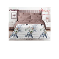картинка КПБ 2сп с одеялом-покрывалом ПАСАДЕНА Микросатин Од-покр172*205+Пр220*240+2Нав(70*70) от компании ГлавТорг Красноярск