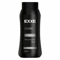 EXXE MEN гель для душа 400 мл 2в1 Экстрасвежесть SILVER/12 — фото