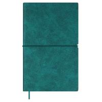 Еженедельник недатированный ESCALADA, А6+, 120 л., арт. 70762/ 20 НАППА МЕТАЛЛИК ЗЕЛЁНЫЙ (кожзам: 12 — фото