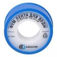 Лента ФУМ  12мм (0,75мм*10м  (малая) AQUALINK 1000/250/10) — фото