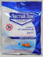 Дуст инсектицидный 50г тараканы,блохи,мур., клопы Чистый дом/100шт. — фото