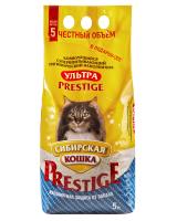Сиб.Кошка Наполнитель Ультра PRESTIGE 5л (комкующийся)/4 — фото