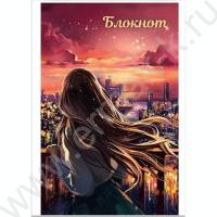 картинка Блокнот  40л А6 "Ночной город" /клетка, мягкий переплёт (2 скобы) от компании ГлавТорг Красноярск