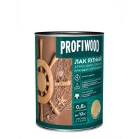 Лак яхтный PROFIWOOD атмосферостойкий алкидно-уретановый полуматовый 0.8 л / 0.7 кг — фото