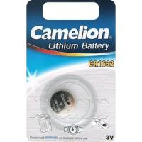 Camelion CR-1632-1бл/10шт литиевые дисковые - батарейка — фото
