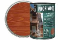 Антисептик лаковый PROFIWOOD атмосферостойкий алкидный рябина 0.75 л / 0.7 кг АКЦИЯ — фото