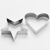 картинка Набор форм для печенья 2шт "Звезда и Сердце" арт. BE-4332/2 снято РАСПРОДАЖА от компании ГлавТорг Красноярск