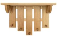 картинка Полка-вешалка Сосульки 9 крючков780х310х240  от компании ГлавТорг Красноярск