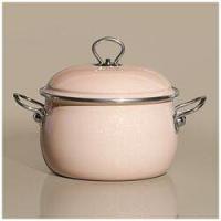 картинка КАСТРЮЛЯ ЭМАЛИР. 5,2Л С КРЫШКОЙ С ЭФФЕКТОМ МЕТАЛЛИК DELUXE ДИА=22СМ/4 арт. 901-098 СКОЛЫ!!! от компании ГлавТорг Красноярск