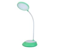 Свет. настольный Ultraflash UF-744 C05 Зеленый (LED наст св-к, 6 Вт, диммируемый, CCT) — фото