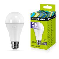 Лампа светод. Ergolux LED-A65-25W-E27-6K (ЛОН 25Вт E27 6500K 180-240В) — фото