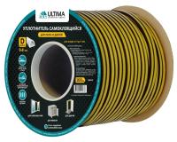 Уплотнитель самоклеющийся ULTIMA D100, 9*8мм черный (Польша) — фото