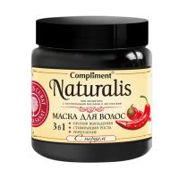 Compliment Naturalis Маска для волос с перцем 3в1(пр.выпадения, стим.роста, укрепл.) 500мл/12 — фото