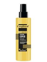Compliment STYLING PRO Cолевой спрей для объема и укладки волос, гибкая фиксация, 200мл — фото