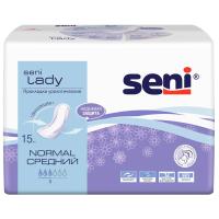 картинка Урологические прокладки Seni LADY normal 15шт арт.SE-095-NO20-RU1) /20шт от компании ГлавТорг Красноярск