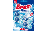 Бреф блок для унитаза сила-актив 2*50г шарики океанский бриз																							 — фото