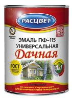 картинка Дачная Расцвет ПФ115 универс.белая 2,7кг. краска ПОСЛЕДНЯЯ ЦЕНА! от компании ГлавТорг Красноярск