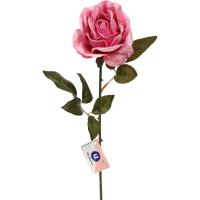 картинка Искусственные цветы "FLOWERS MAGIC" 53см Роза розовая от компании ГлавТорг Красноярск