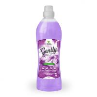 Gently Кондиционер для белья "Бархатный восторг" (концентрат, сиренев), 1000 мл. Clean&Green CG8282 — фото