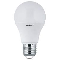 Лампа светод. Ergolux LED-A60-10W-E27-4K (ЛОН 10Вт E27 4500K 172-265В) NEW — фото