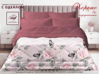 картинка КПБ Евро с одеялом  Микросатин Грандесса Од200*215+Пр220*240+2Нав(50*70) от компании ГлавТорг Красноярск