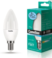 Лампа светодиодная Camelion LED8-CW35/845/E14 (Эл.лампа светодиодная 8Вт 220В) — фото