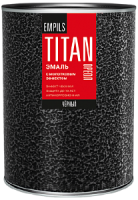 картинка Эмаль с молотковым эффектом алкидно-стирольная ОРЕОЛ TITAN чёрная 0.8 кг (замята) от компании ГлавТорг Красноярск