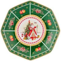 БЛЮДО МАЛОЕ "CHRISTMAS COLLECTION", ДИАМЕТР 18,5 СМ/48 арт. 85-1643 — фото