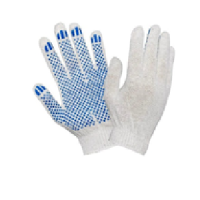 картинка Перчатки х/б с ПВХ ЛЮКС Точка 10 класс 3 нити  от компании ГлавТорг Красноярск