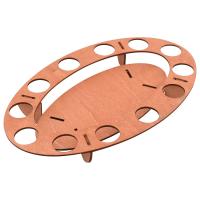 картинка Подставка для кулича и яиц "Овал".  Размер 30х18,5х4см МБ18-251 от компании ГлавТорг Красноярск