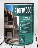 Антисептик лаковый PROFIWOOD атмосферостойкий алкидный красное дерево 0.75 л / 0.7 АКЦИЯ — фото