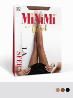 картинка Колготки женские MINIMI LA SFERA (в горошек) 20den 2/S nero полиамид, эластан от компании ГлавТорг Красноярск