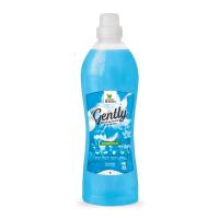 Gently Кондиционер для белья "Утренняя прохлада" (голубой), 1000 мл. Clean&Green CG8146/12 — фото