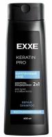 EXXE Шампунь-кондиционер для волос 2в1 KERATIN Кератиновый уход, 400 мл/12 — фото