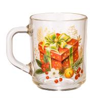 Кружка 200мл Green Tea Новый год МИКС арт. 07с1335  — фото