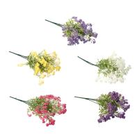 картинка LADECOR Букет искусственных цветов, 5 веточек, 33-35см, пластик, проволока, 5 цветов от компании ГлавТорг Красноярск