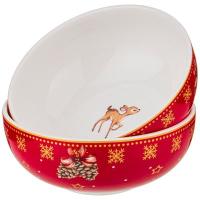 НАБОР РОЗЕТОК "CHRISTMAS COLLECTION", ДИАМЕТР 10 СМ. (КОР=48НАБ.) 85-1617 — фото