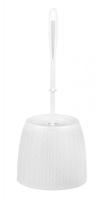 Ерш с подставкой "Вязаное плетение" (белый) (уп.20) — фото