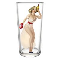 Набор стаканов 300мл выс. Pin-up girls 6шт. арт. 148-Д — фото