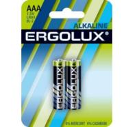 Ergolux LR03 Alkaline BL-2 (LR03 BL-2, батарейка,1.5В) — фото