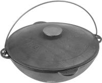 картинка Казан 32,0л чугунный походный Татарский с крышкой "Туризм" d580 от компании ГлавТорг Красноярск