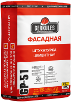 Штукатурка для фасадов цементная 25кг*56 GP-51 — фото