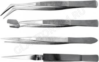 Пинцеты технические 4шт/67443