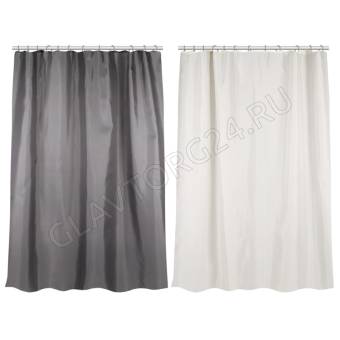 Шторка для ванной тм VETTA Ромбы, с утяжелителем, полиэстер 80 г/м2, 180x180 см, 3 цвета