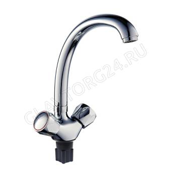 Смеситель ROEGEN RR024B для кухни, 1/2" м/к, на гайке, усиленный RR024B