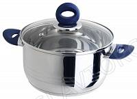 Кастрюля Regent 6,0л ст/кр. 24х13.5см Linea AZZURO vitro арт. 93-Av05 снято