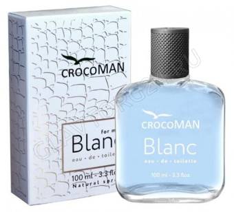 Туалетная вода мужская CrocoMAN Blanc 100мл