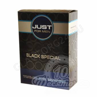 Набор подарочный 536 Just for Men BLACK (Шампунь 210 + Гель д/душа 210) муж
