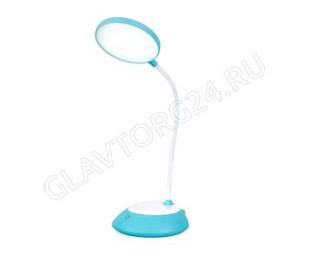 Свет. настольный Ultraflash UF-744 C14 Розовый (LED наст св-к, 6 Вт, диммируемый, CCT)